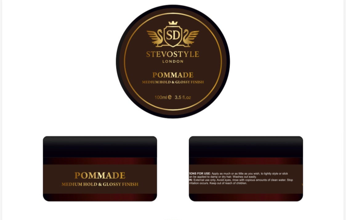 Hair Wax Pommade (Pomade) VEGAN 100ml