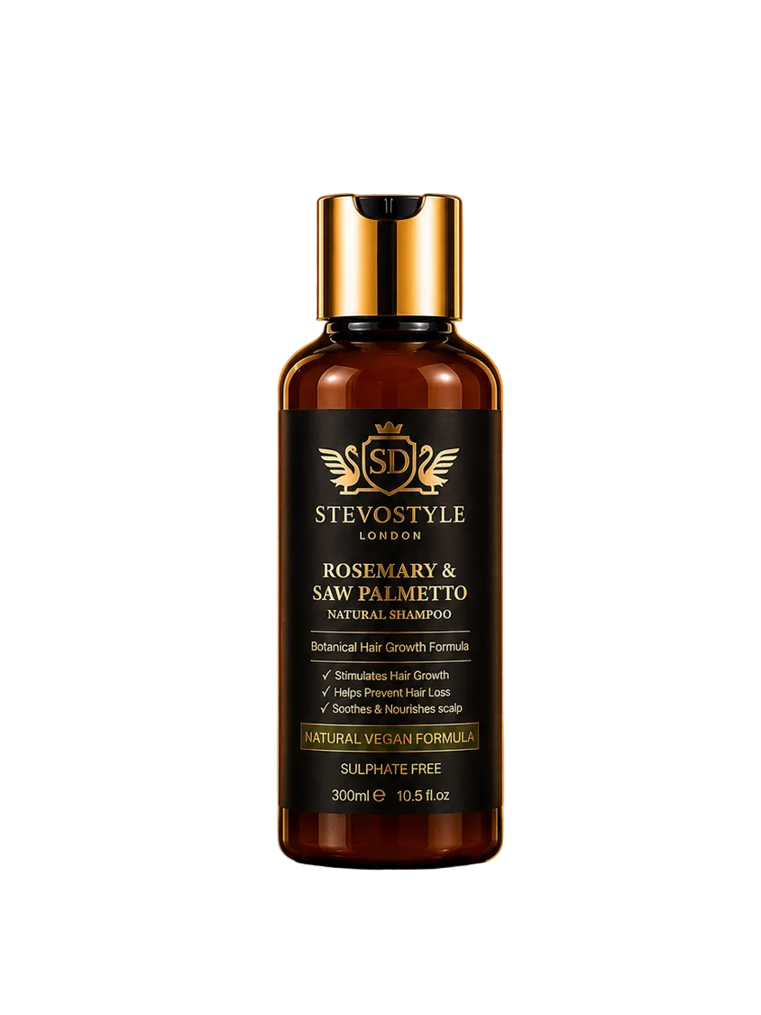 Rosemary Natural and Saw Palmetto 100% Shampoo Vegan 300ml
