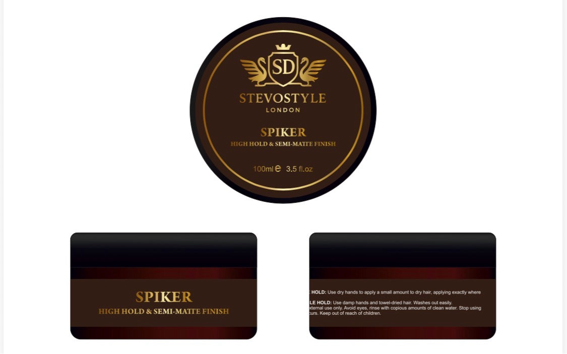Hair Wax Spiker NEW Vegan 100ml