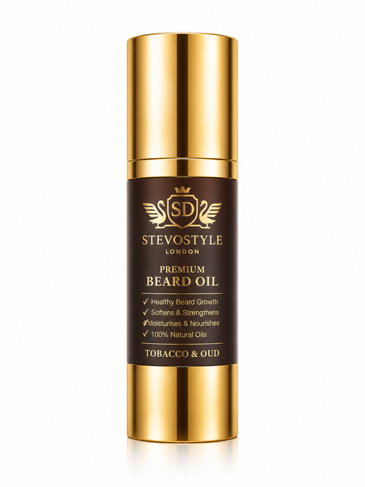 Premium Beard Oil Tobacco and Oud vegan 30ml