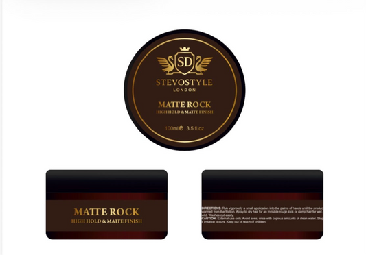 Hair Wax Matte Rock Vegan 100ml