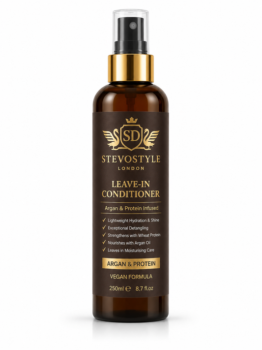 Leave-In Conditioner
Argan & Protein Infused | Vegan Formula 250ml