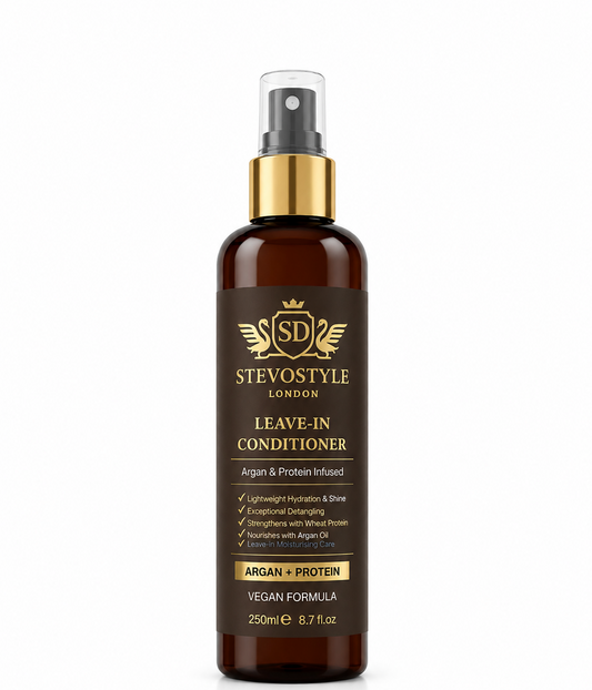 Leave-In Conditioner
Argan & Protein Infused | Vegan Formula 250ml