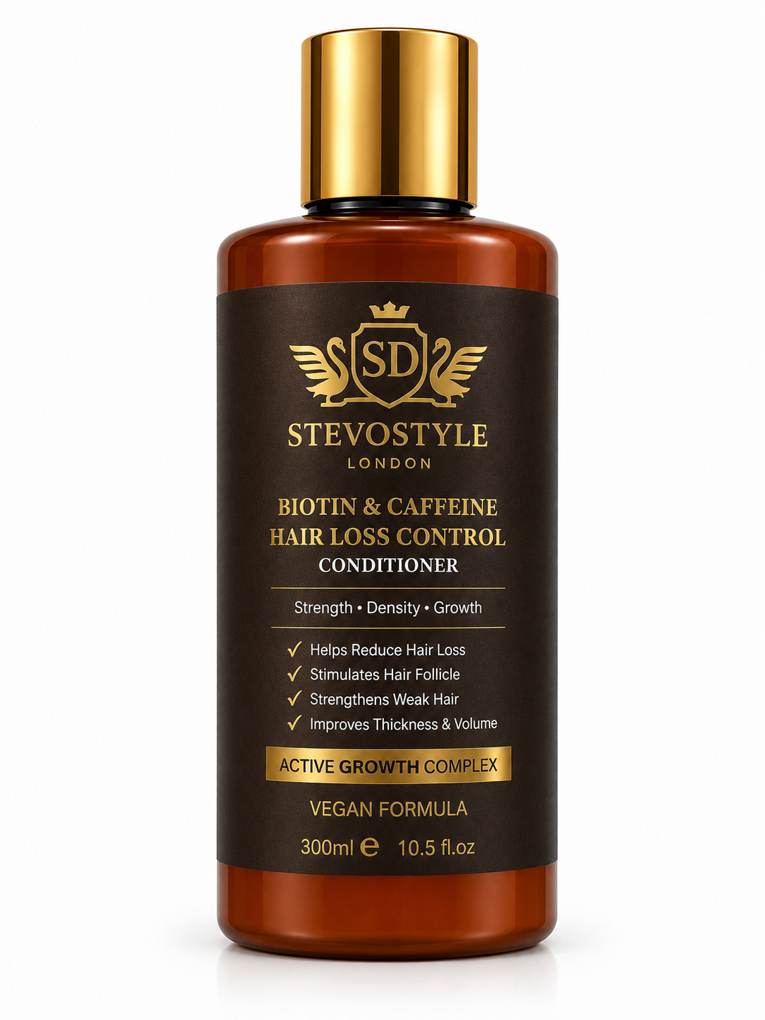 Biotin & Caffeine Hair Loss Control Conditioner – Vegan Formula 300ml