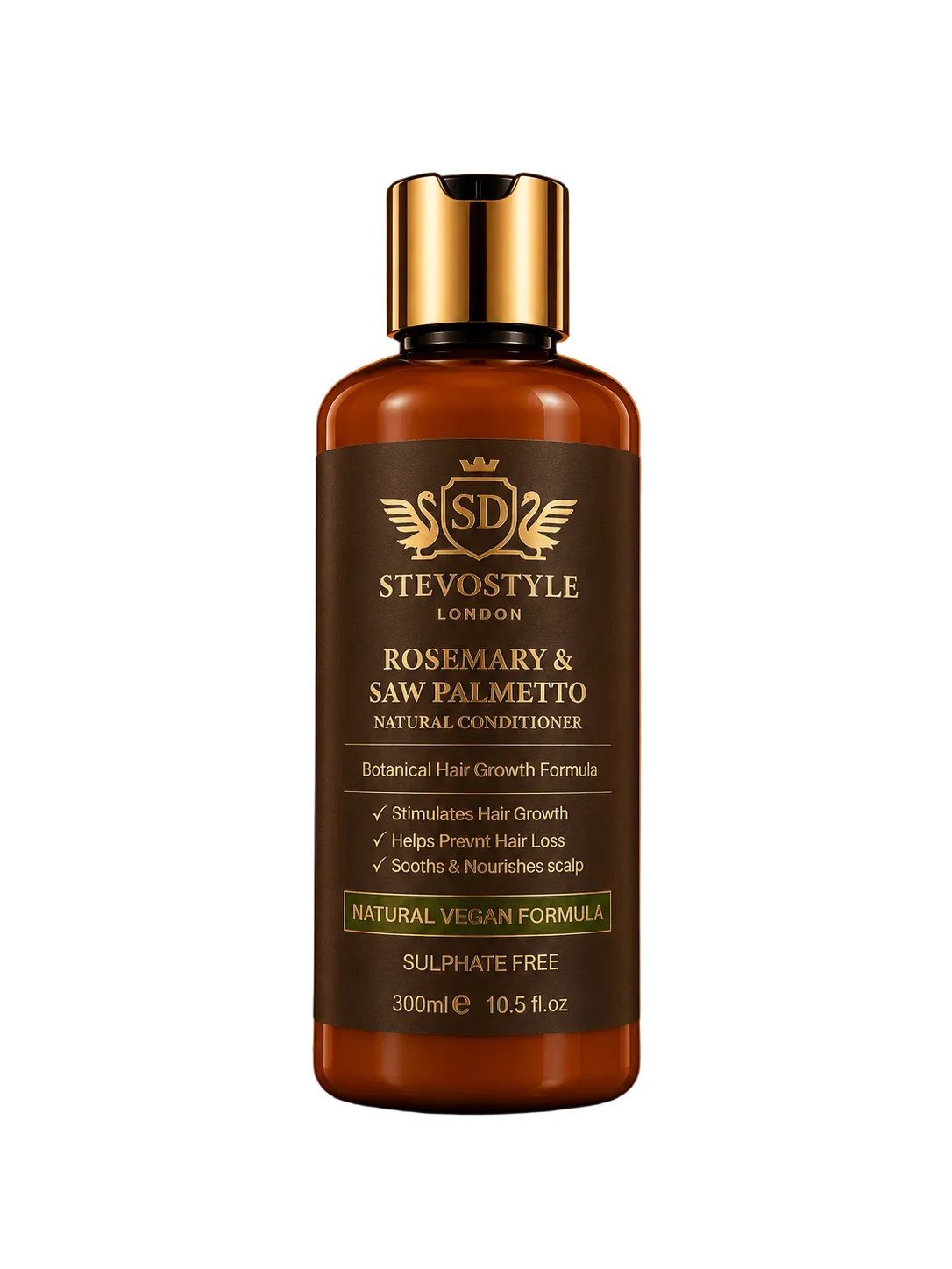 Rosemary Natural and Saw Palmetto 100% Conditioner Vegan 300ml