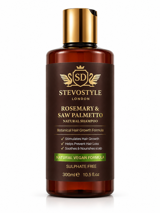 Rosemary Natural  and Saw Palmetto 100% Shampoo Vegan 300ml